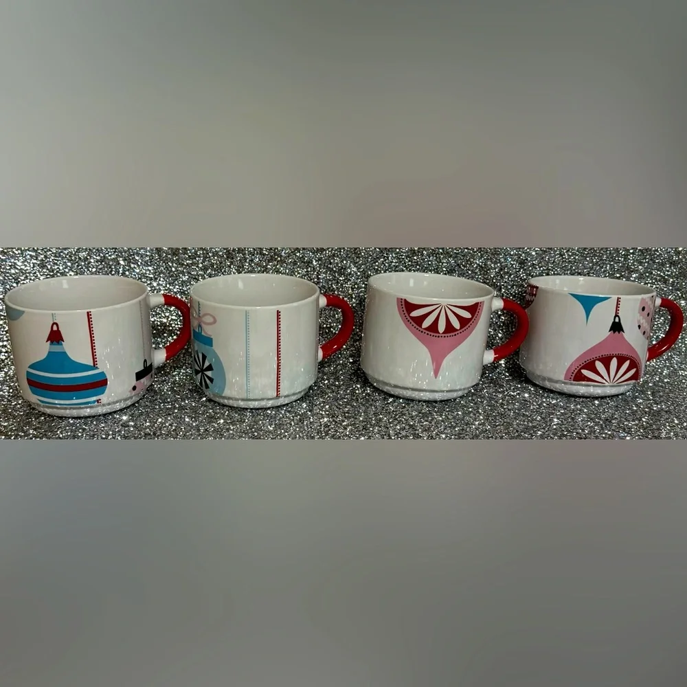 Pier 1 Christmas Cup Set